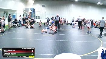 76 lbs Quarterfinal - Max Staples, SVRWC vs Jaxson Tocco, Revolution Elite