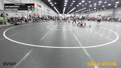 110 lbs Rr Rnd 3 - Tate Kirkpatrick, Untouchables 12U Purple vs Armond Goree, Tulsa Elite 12U 1