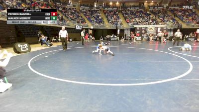 50 lbs Consy 1 - Patrick Bagnell, Council Rock vs Walker Merritt, Mercer