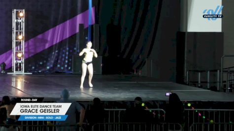 Iowa Elite Dance Team - Grace Geisler [2025 Mini - Solo - Jazz Day] 2025 DanceFest Grand Nationals