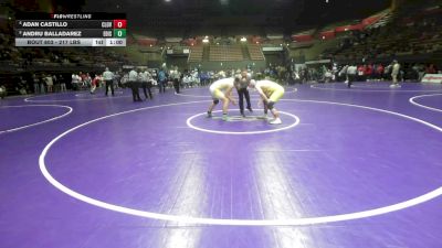 217 lbs Consi Of 4 - Adan Castillo, Clovis vs Andru Balladarez, Edison