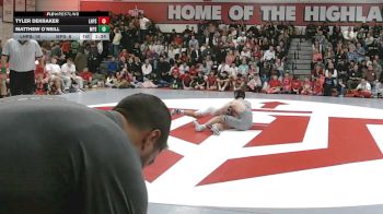 144 lbs Tyler Dekraker, Lake Highland Preparatory School vs Matthew O`Neill, Malvern Preparatory School