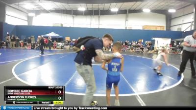 56-64 lbs Round 1 - Anderson Flores, Fighting Squirrels vs Dominic Garcia, Hawk Wrestling Club