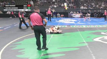 3rd Place Match - Azlynn Johnson, Stanton vs Meri Werner, Chadron