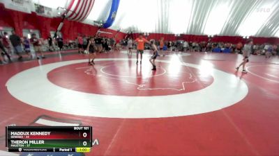73-80 lbs Round 1 - Theron Miller, Mauston vs Maddux Kennedy, Geneseo
