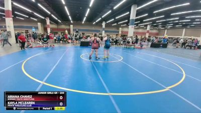 235 lbs Round 1 - Ariana Chavez, Borger Youth Wrestling vs Kayla McLearen, Pirate Wrestling Club