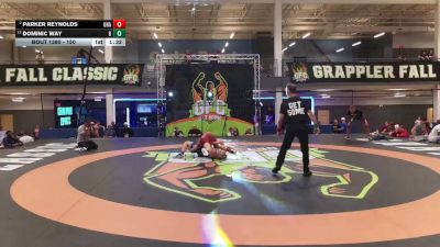 150 lbs Cons. Round 6 - Dominic Way, Unattached vs Parker Reynolds, Unattached