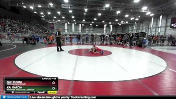 53 lbs Cons. Round 3 - Ali`i Marks, Team Aggression WC vs Kai Garcia, Punisher Wrestling Company