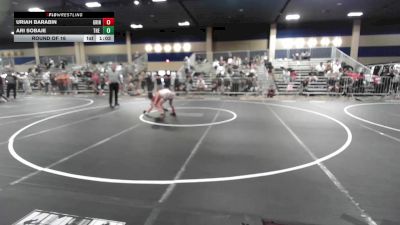 83 lbs Round Of 16 - Uriah Barabin, Grindhouse WC vs Ari Sobaje, The Empire