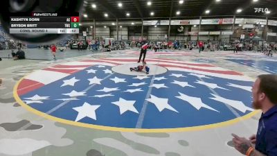 45 lbs Cons. Round 4 - Bryson Britt, Terry Wrestling Club vs Kashtyn Dorn, Adrian City