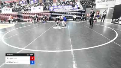 130 lbs 7th Place - Desinee Lopez, Southern Oregon vs Kaylee Moore, Eastern Oregon