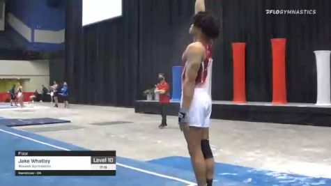 Jake Whatley - Floor, Roswell Gymnastics - 2021 USA Gymnastics Development Program National Championships