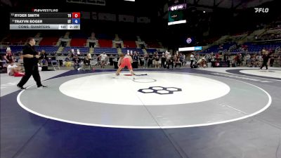 285 lbs Cons. Quarters - Ryder Smith, TN vs Trayvn Boger, UT
