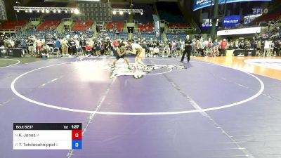 126 lbs Cons 8 #1 - Kaydin Jones, IA vs Talon Tahdooahnippah, OK