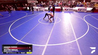 135 lbs 1st Place Match - Jackson Parrish, California vs Brayden Arguijo, Central Coast Most Wanted Wrestling Club