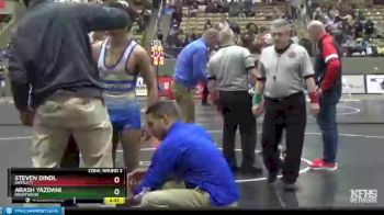 AA 126 lbs Cons. Round 3 - Steven Dindl, Bartlett vs Arash Yazdani, Brentwood