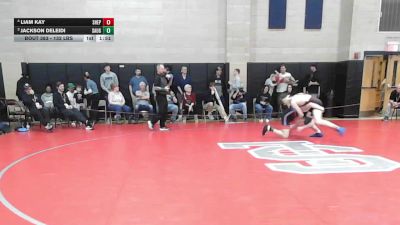 132 lbs 7th Place - Liam Kay, Shepherd Hill vs Jackson Deleidi, Saugus/Peabody