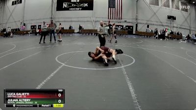 100 lbs Placement (4 Team) - Julian Altiery, Revival Uprising Orange vs Luca Galietti, Grit Mat Club