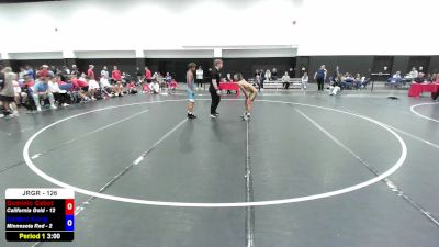 126 lbs Dominic Cabot, California Gold vs Saitaro Kong, Minnesota Red
