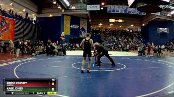 157 lbs Cons. Round 6 - Kross Cassidy, Fairfax vs Kage Jones, Camden Catholic