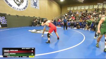 150 lbs Champ. Round 3 - David Medina, Camarillo vs Israel Mercado, Oakdale