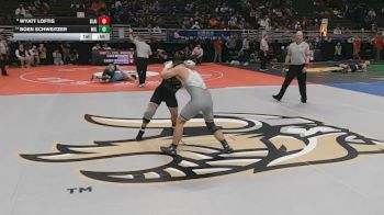 Cons. Round 1 - Boen Schweitzer, Milford vs Wyatt Loftis, Blair