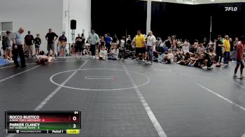 84 lbs Round 5 (8 Team) - Rocco Rustico, Junior Terps Northeast vs Parker Clancy, Mat Warriors White