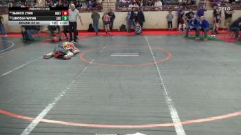 85_B lbs Round Of 64 - Marco Lynn, North Pocono vs Lincoln Wynn, Line Mountain