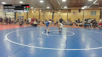 157 lbs Cons. Round 3 - Trae Frederick, Clackamas Community College vs Jesse Cooper, Clackamas Community College