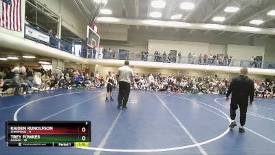 92 lbs Round 1 (16 Team) - Trey Fowkes, Ravage vs Kaiden Runolfson, Champions