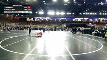 150 lbs Champ. Round 1 - Evan Harris, Carrollton vs Quinn Ivey, Oak Mountain