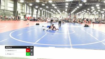 85 lbs Rr Rnd 3 - Carter Genevro, 4M Strength vs Logan Price, Spartan RTC-FL