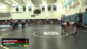 170 lbs Round 2 (3 Team) - Eduardo Lopez, Fort Collins vs Landon Holecheck, Ogallala