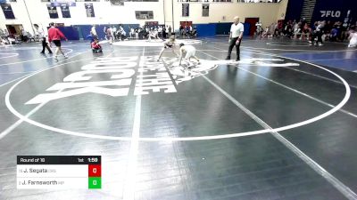 107 lbs Round Of 16 - John Segata, Council Rock South vs Justin Farnsworth, Malvern Prep