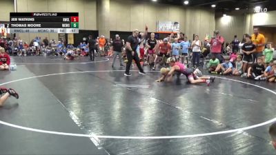 170 lbs Round 5 (6 Team) - Jeb Watkins, Rabbit WC vs Thomas Moore, Williamson County WC
