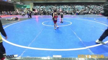 55 lbs Quarterfinal - Ivanka Hill, Charlotte Hammerheads vs Alaina Saavedra, Top Rank