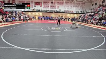 157 lbs Finals (8 Team) - Charles Perrin, Delaware Military Academy vs Anthony Black, Saint Mark`s