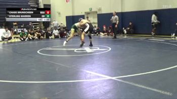 165 lbs Semifinal - Chase Brunscheen, Western Dubuque vs Sterling Warren, Iowa City, West