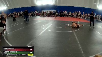 60 lbs Round 3 (3 Team) - Logan Simpkins, Pursuit WC vs Ryan Vraciu, Crossroads Wrestling