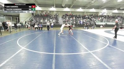 157 lbs Semis - Dalton Humeniuk, Bison Wrestling Club vs Gus Cardinal, Valiant Wrestling Club