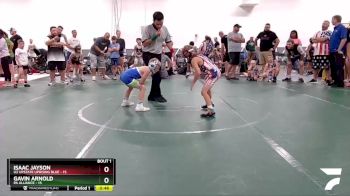 64 lbs Finals (2 Team) - Isaac Jayson, U2 Upstate Uprising Blue vs Gavin Arnold, PA Alliance