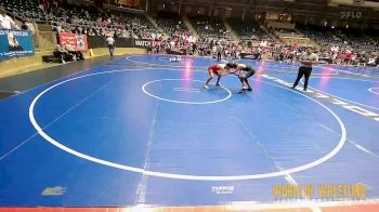 120 lbs Consi Of 4 - Carter Barrio, ReZults Wrestling vs Aaron Huntoon, Black Fox Academy