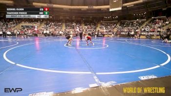 58 lbs Consi Of 16 #1 - Ezekiel Olsen, Fitness Fight Factory Wrestling Club vs Thatcher Pierce, Immortal Athletics WC