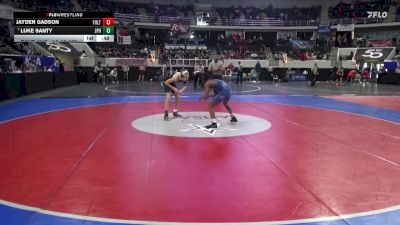 1A-4A 106 Cons. Round 2 - Luke Santy, St. John Paul II vs Jayden Gadson, Fultondale