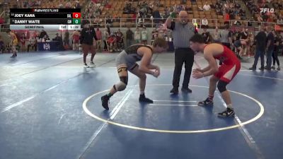 146 lbs Semifinal - Danny Waite, CP Wrestling vs Joey Kana, Salem