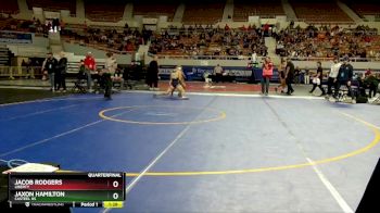 D1-175 lbs Quarterfinal - Jaxon Hamilton, Casteel HS vs Jacob Rodgers, Liberty