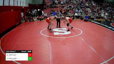 152 lbs Cons. Round 7 - Brayden Reynolds, Freedom Area Hs vs Scott Huffmyer, North Catholic