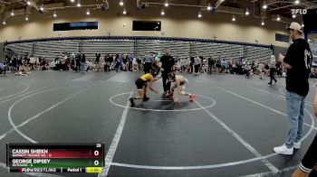 76 lbs Round 3 (4 Team) - George Dipsey, Ruthless vs Cassin Shiekh, Burnett Trained WC