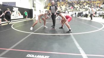 155-B lbs Quarterfinal - Brady Dalton, Grove vs Parker Peaster, Coweta JH