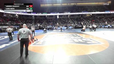 II-152 lbs Quarterfinal - Luke Nieto, Plainedge vs Abdeen Zaggout, Unatego-Unadilla Valley Franklin